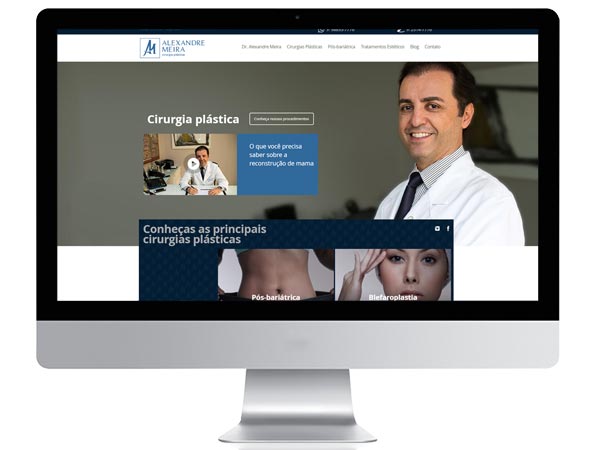 Site Dr. Alexandre Meira - Cirurgião Plástico SBCP